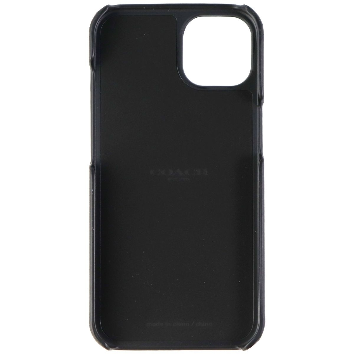 Coach Leather Slim Wrap Case For Apple IPhone 13 / 14 - Black