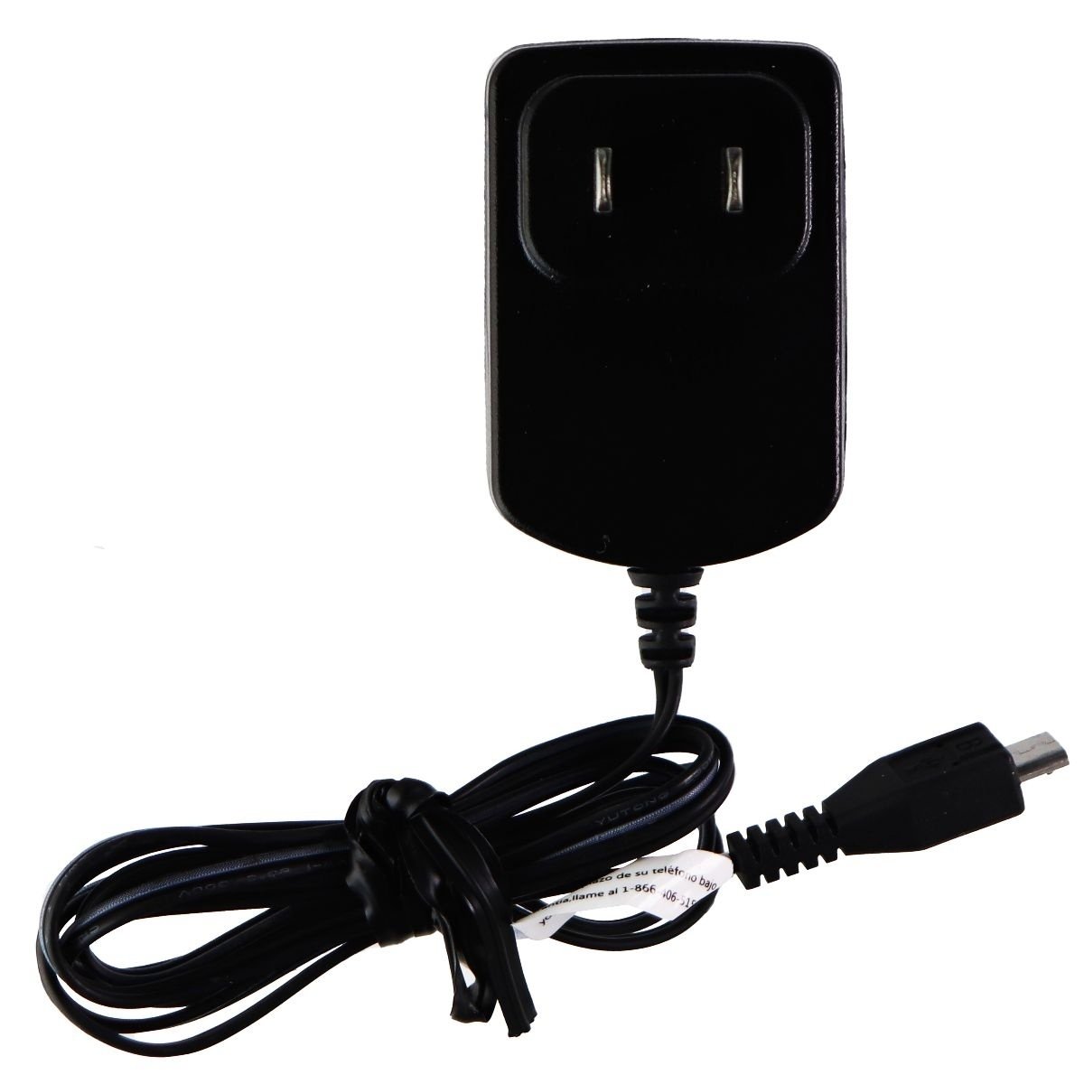 3-Ft Travel Charger (5V/550mA) Micro-USB Wall Adapter - Black (PA-5V550mA-005)