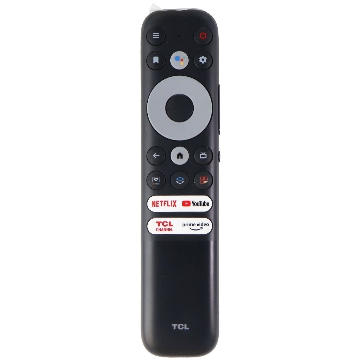 TCL Remote Control (RC902N FMR1) With Netflix/Youtube Hotkeys - Black
