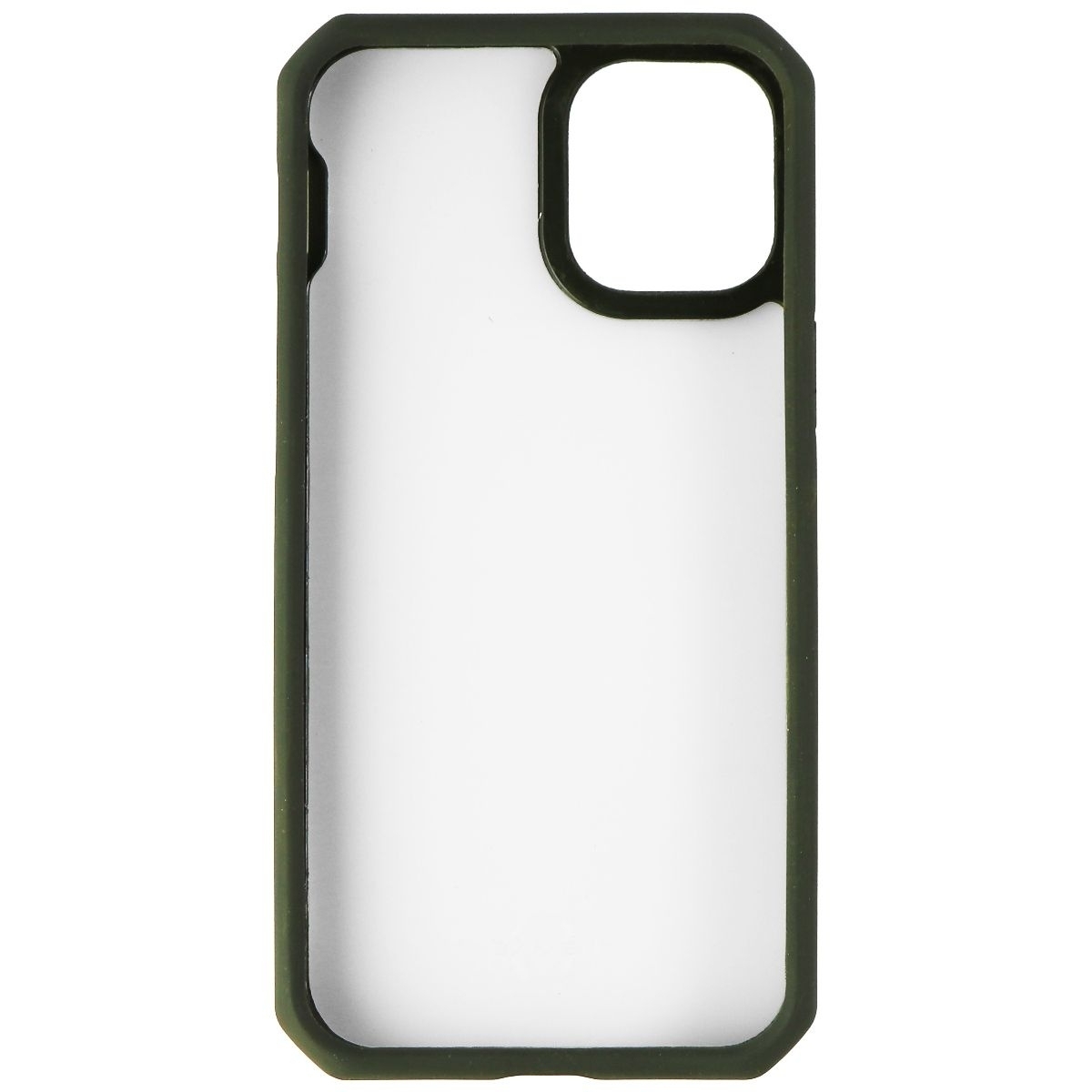 ITSKINS Feroniabio Pure Series For Apple IPhone 12 Mini - Olive Green / Clear