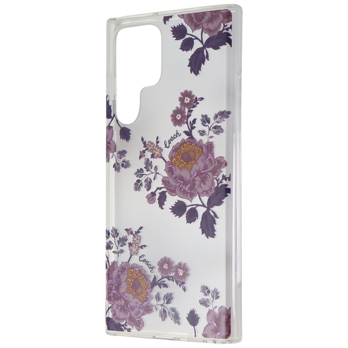 Coach Protective Hardshell Case For Samsung Galaxy S22 Ultra - Moody Floral