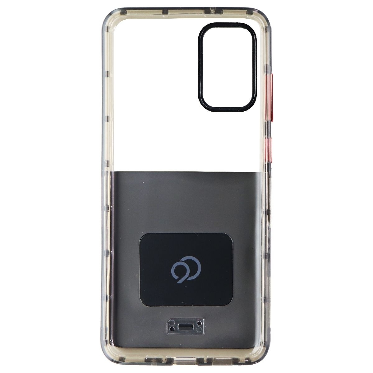 Nimbus9 Ghost 2 Pro Series Case For Samsung Galaxy (S20+) - Clear / Black / Red