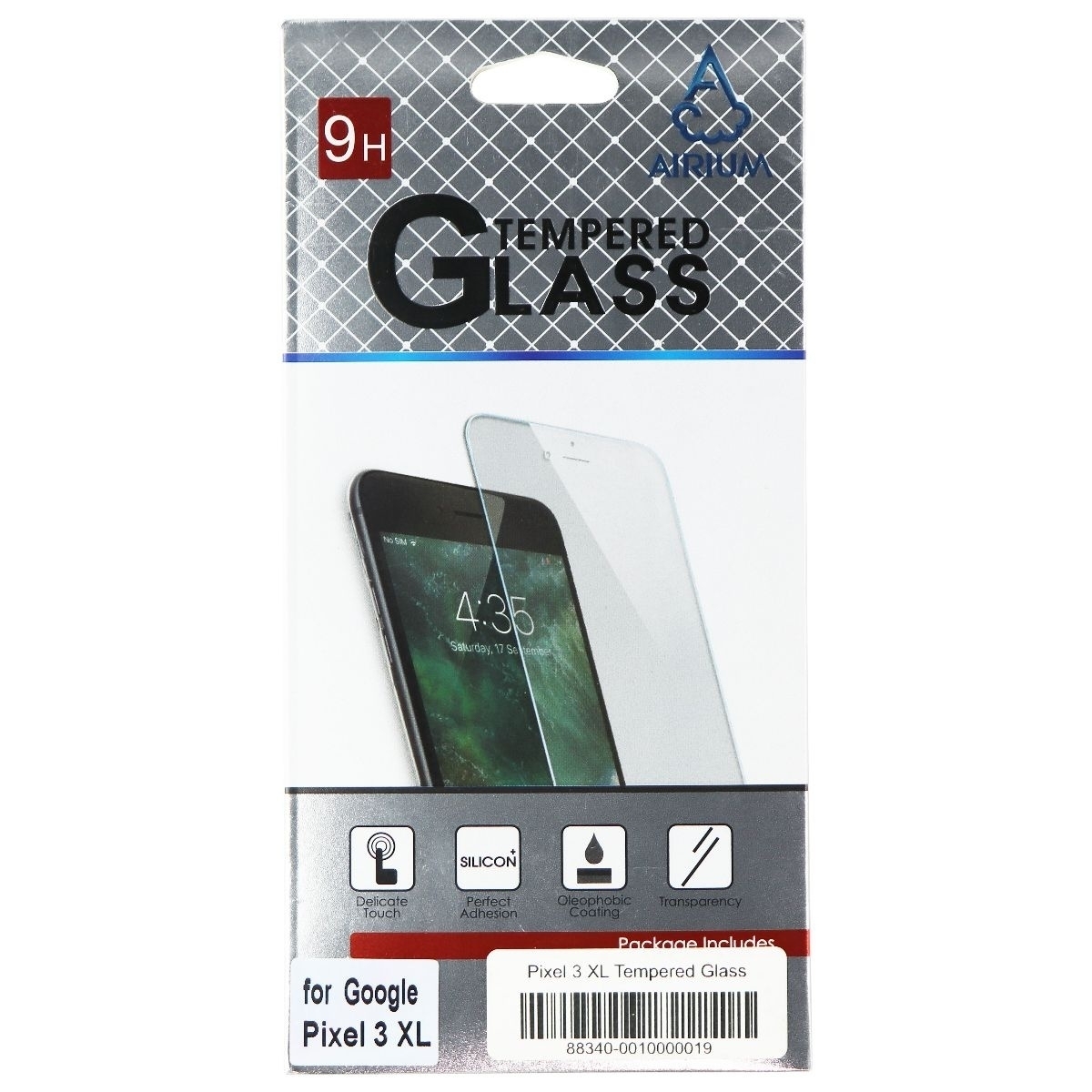 Airium - Tempered Glass For Google Pixel 3 XL - Clear