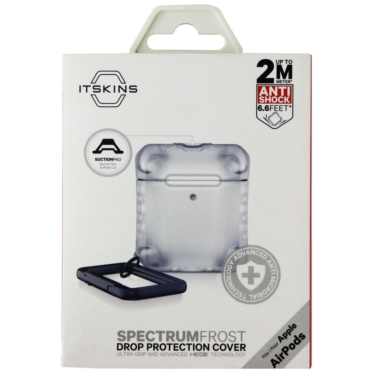 ITSKINS Spectrum Frost Case For Apple Airpods - Transparent