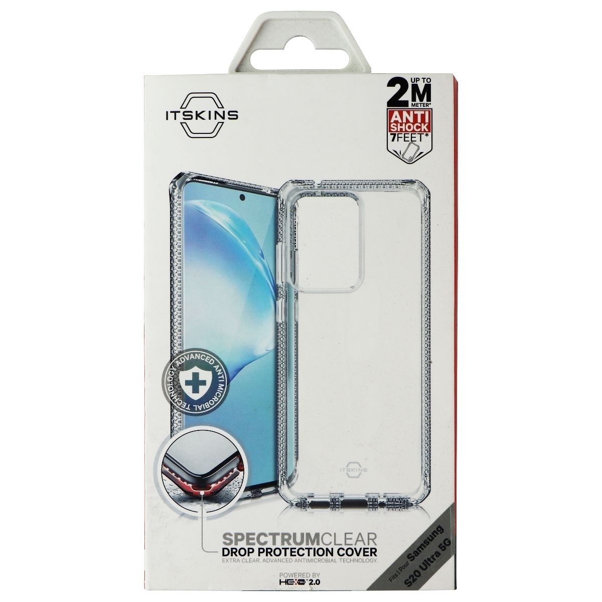 ITSKINS Spectrum Clear Series Case For Samsung Galaxy S20 Ultra 5G