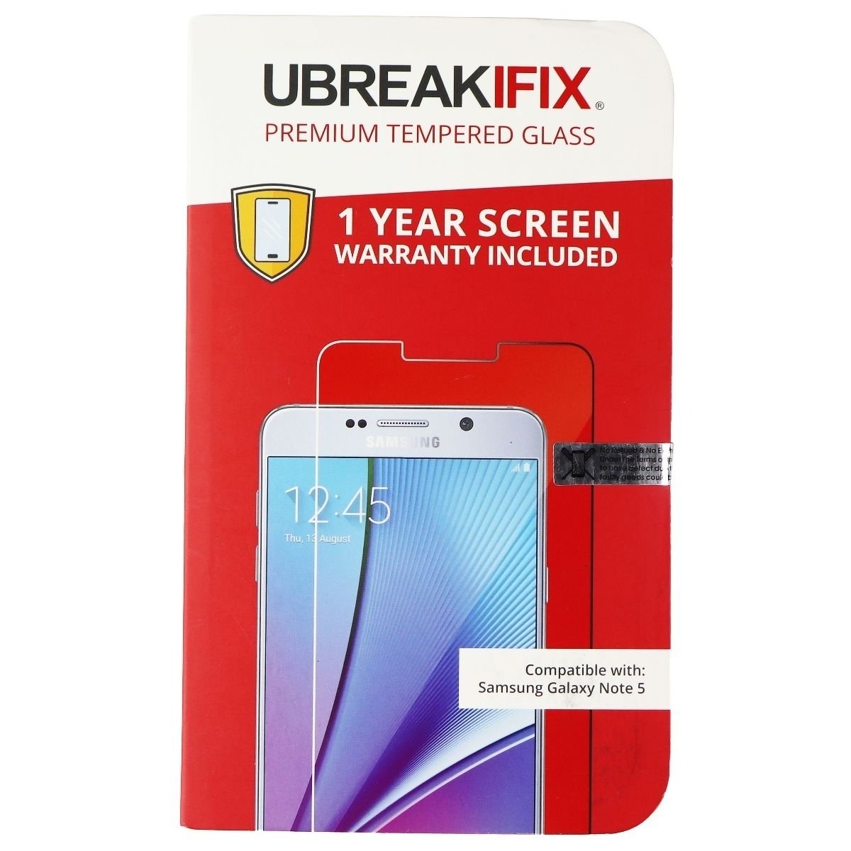 UBREAKIFIX Premium Tempered Glass For Samsung Galaxy Note5 - Clear