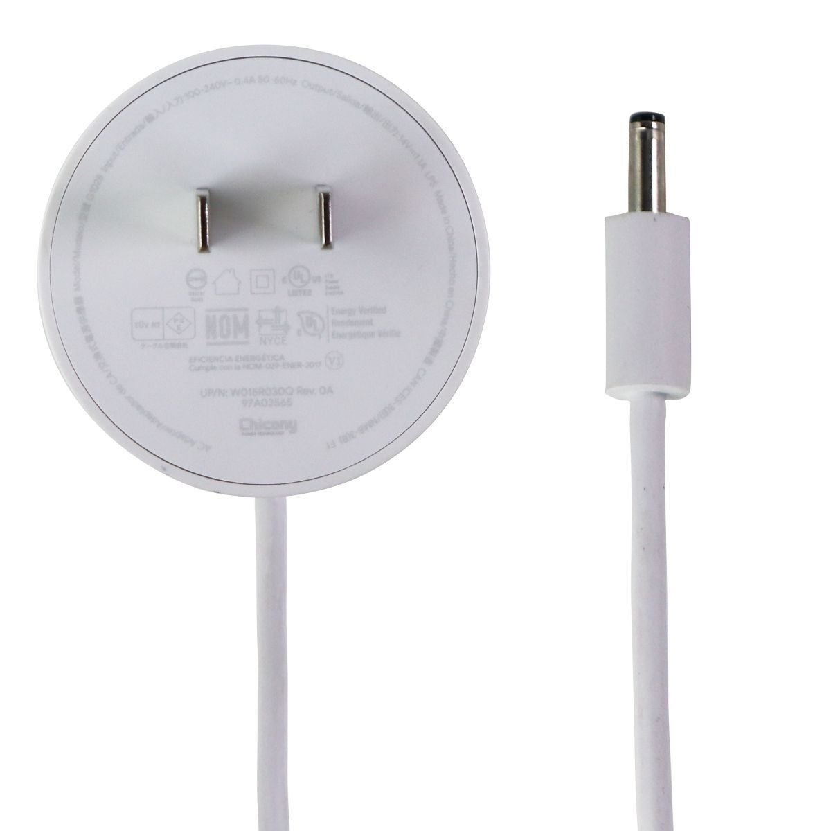 Google Home Hub Power Charger/Adapter (14V 1.1A) - W18-015N1A G1028 G1015 White