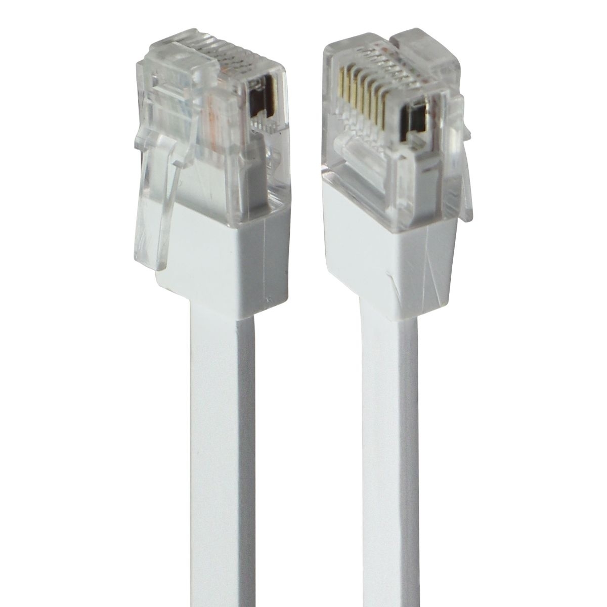 Google (6-Ft) Ethernet Cable RJ45 Gigabit Flat Network Cord - White (E212689)