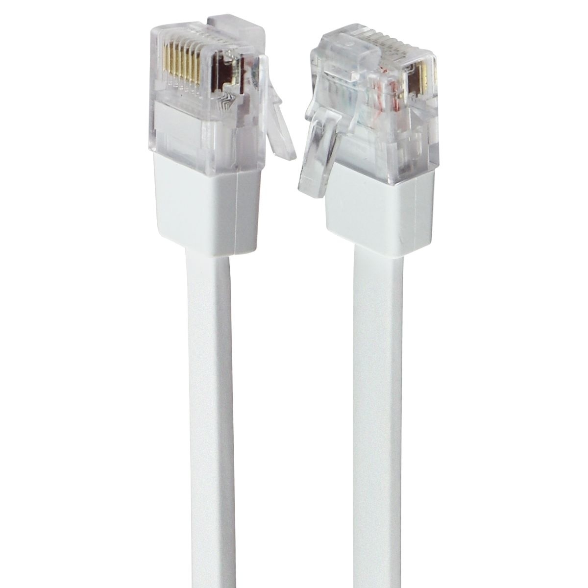 Google (6-Ft) Ethernet Cable RJ45 Gigabit Flat Network Cord - White (E321011)