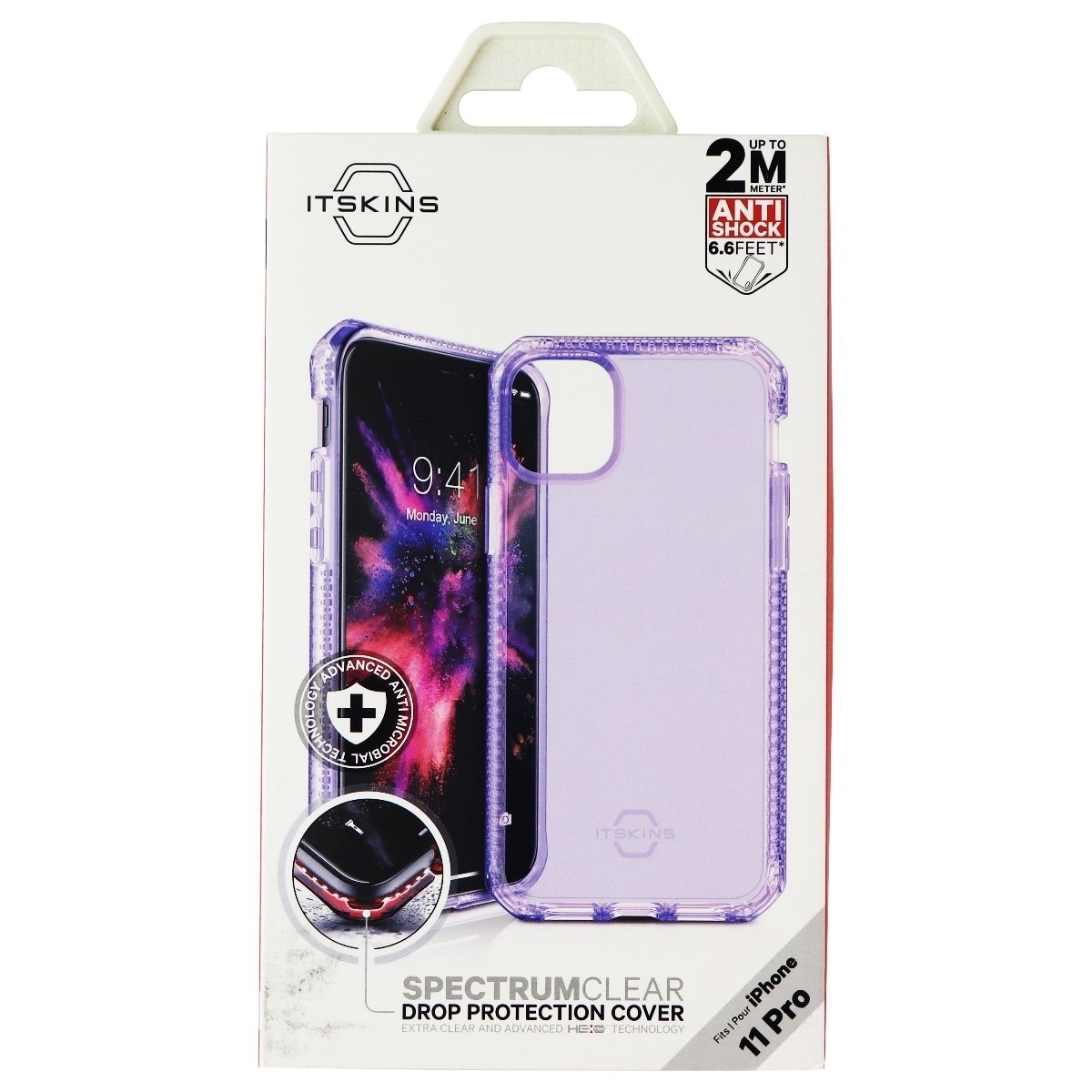 ITSKINS Spectrum Clear Series Case For Apple IPhone 11 Pro - Light Purple