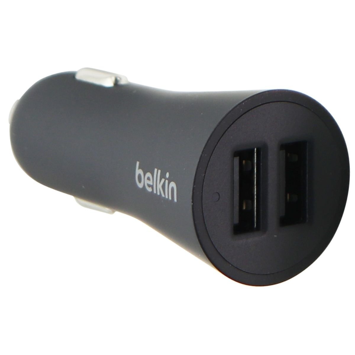 Belkin BoostUp (24W/4.8A) 2 Port Car Charger With 4-Ft (USB-C) Cable - Black