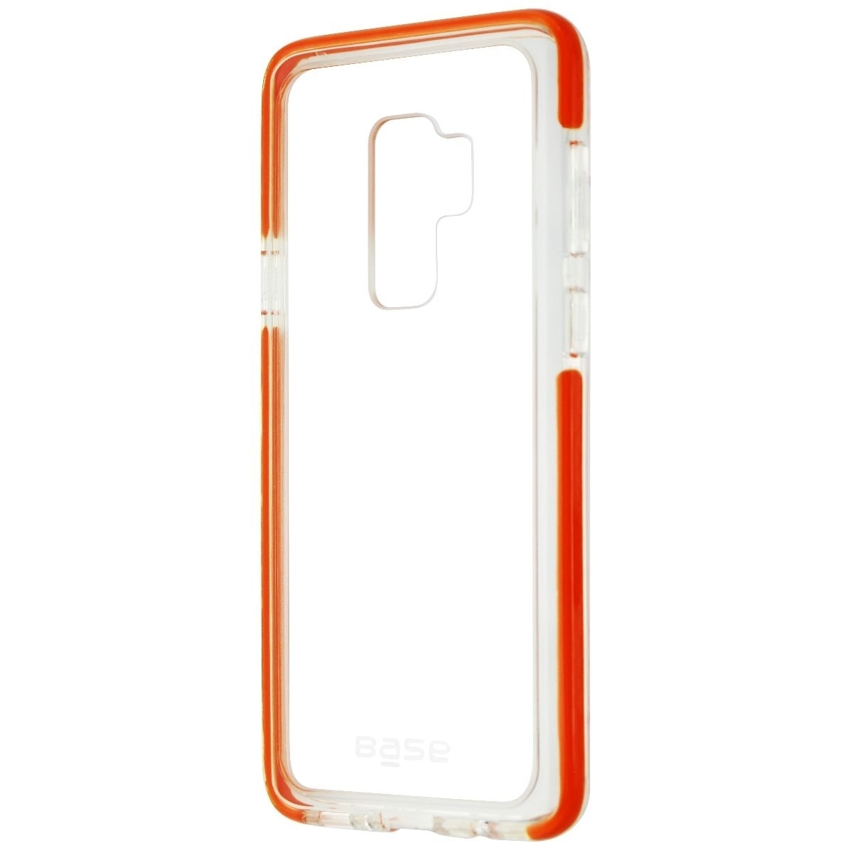 Base Borderline Dual Border Series Case For Samsung Galaxy (S9+) - Clear/Orange