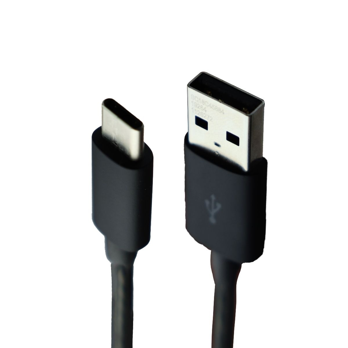 Universal USB-C To USB Braided Cable (3.5FT) - Black/Gray