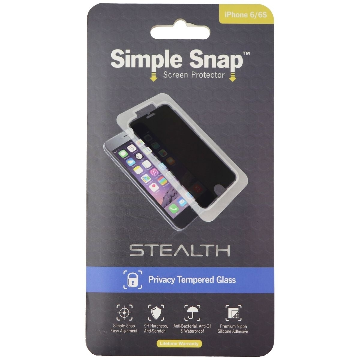 Simple Snap Stealth Screen Protector For Apple IPhone 6/6s - Clear