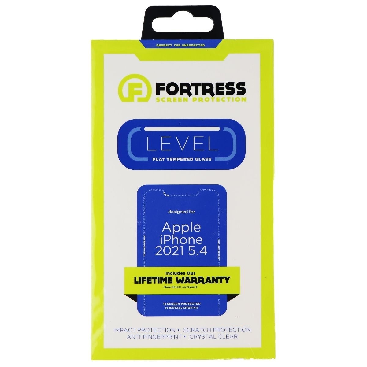 Fortress Screen Protector Premium Tempered Glass For IPhone 13 Mini - Clear