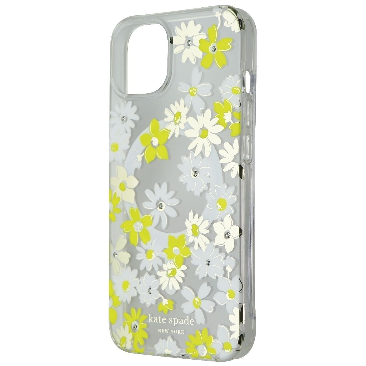 UPC 650450001425 product image for Kate Spade Hardshell Case for MagSafe for iPhone 13 - Yellow Floral Medley | upcitemdb.com