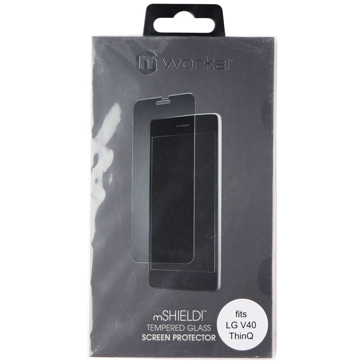 MWorks! MShield! Tempered Glass For LG V40 ThinQ - Clear