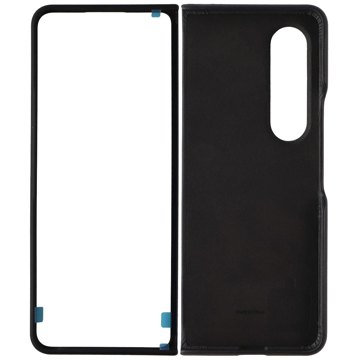 Samsung Official Leather Cover For Samsung Galaxy Z Fold4 - Black
