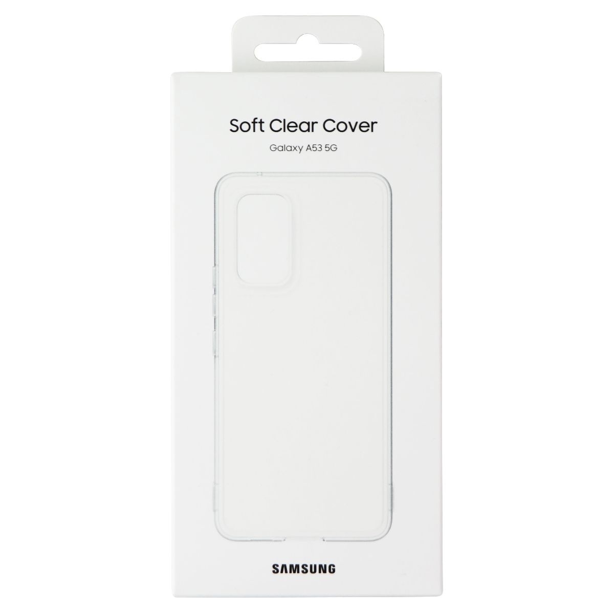Samsung Official Soft Clear Cover For Samsung Galaxy A53 5G Smartphone - Clear