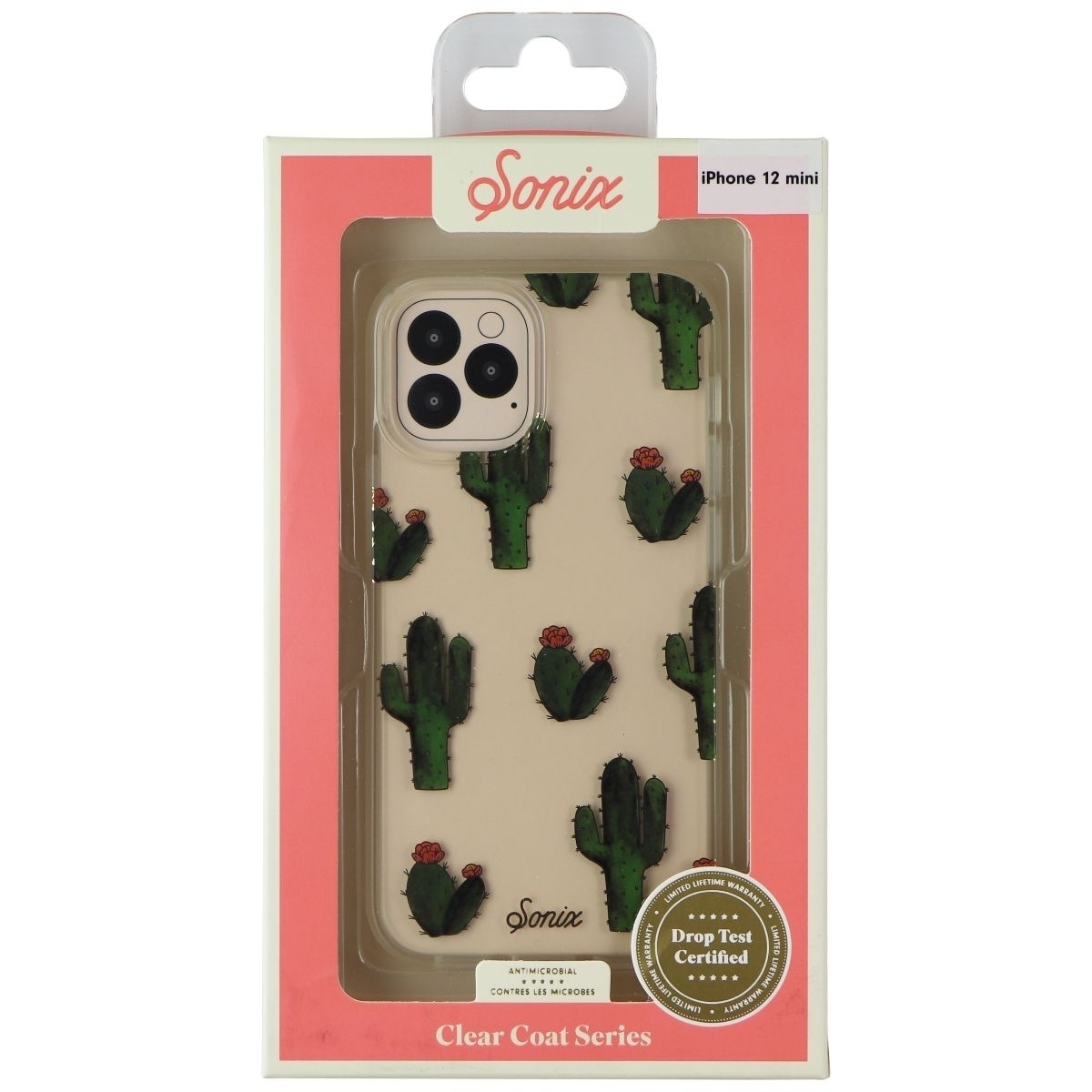 Sonix Clear Coat Series Case For Apple IPhone 12 Mini - Cactus Prickly Pear