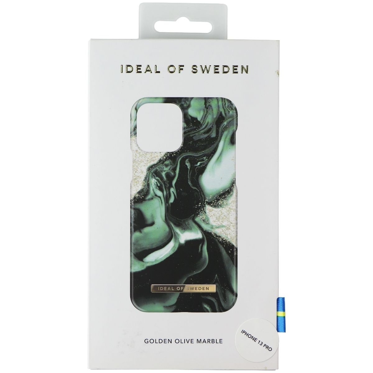 IDeal Of Sweden Marble Case For Apple IPhone 13 Pro - Golden Olive