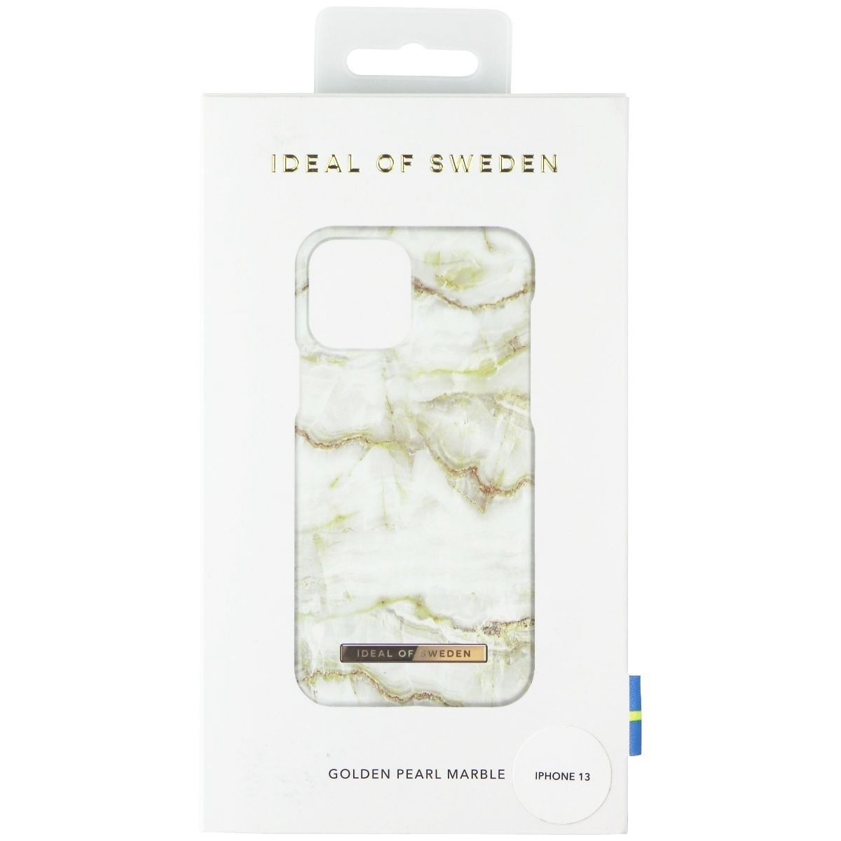 IDeal Of Sweden Hard Case For Apple IPhone 13 - Golden Pearl Marble