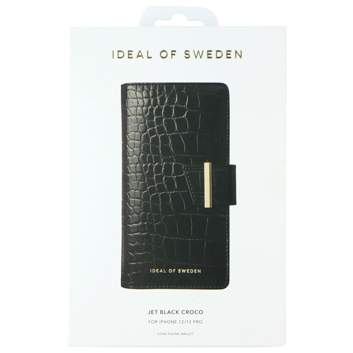 IDeal Of Sweden Phone Wallet Case For Apple IPhone 12 And 12 Pro - Black