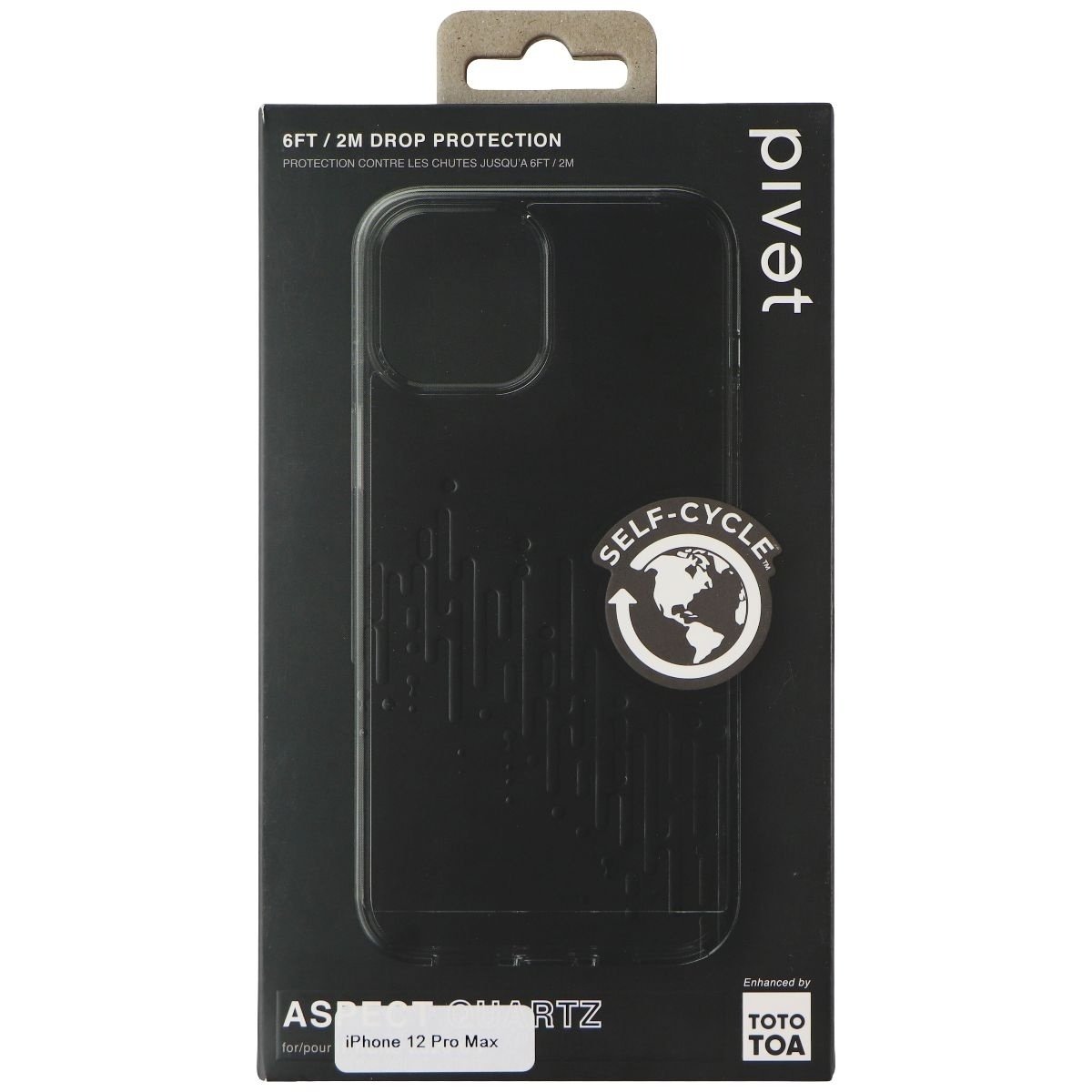 Pivet Aspect Quartz Series Case For Apple IPhone 12 Pro Max - Black