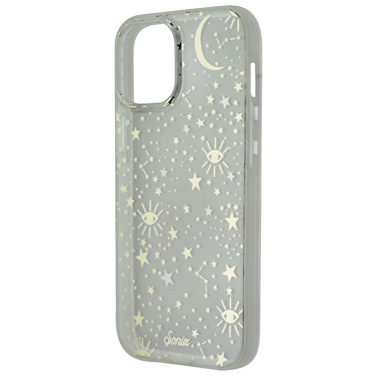 Sonix Clear Coat Series Case For Apple IPhone 13 - Gold/Silver Cosmic Stars