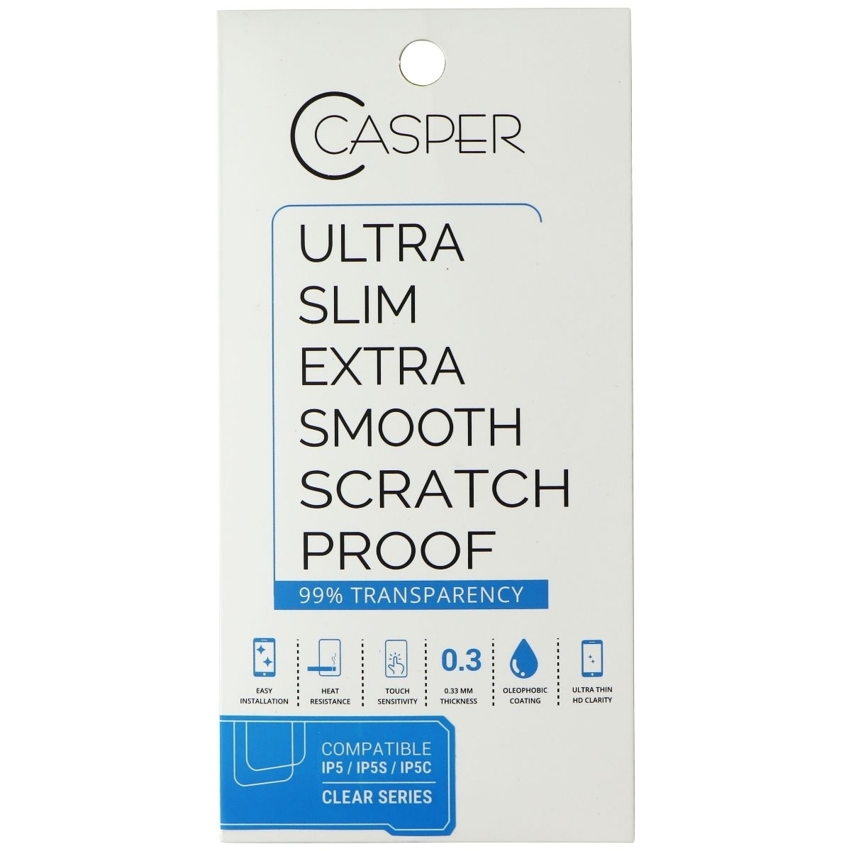 Casper Clear Series Tempered Glass For IPhone 5s / IPhone 5 / IPhone 5C