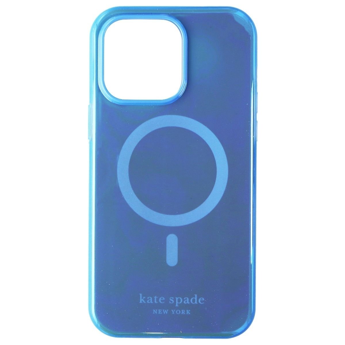 Kate Spade Defensive Hard Case For MagSafe For IPhone 14 Pro Max - Citrine Blue