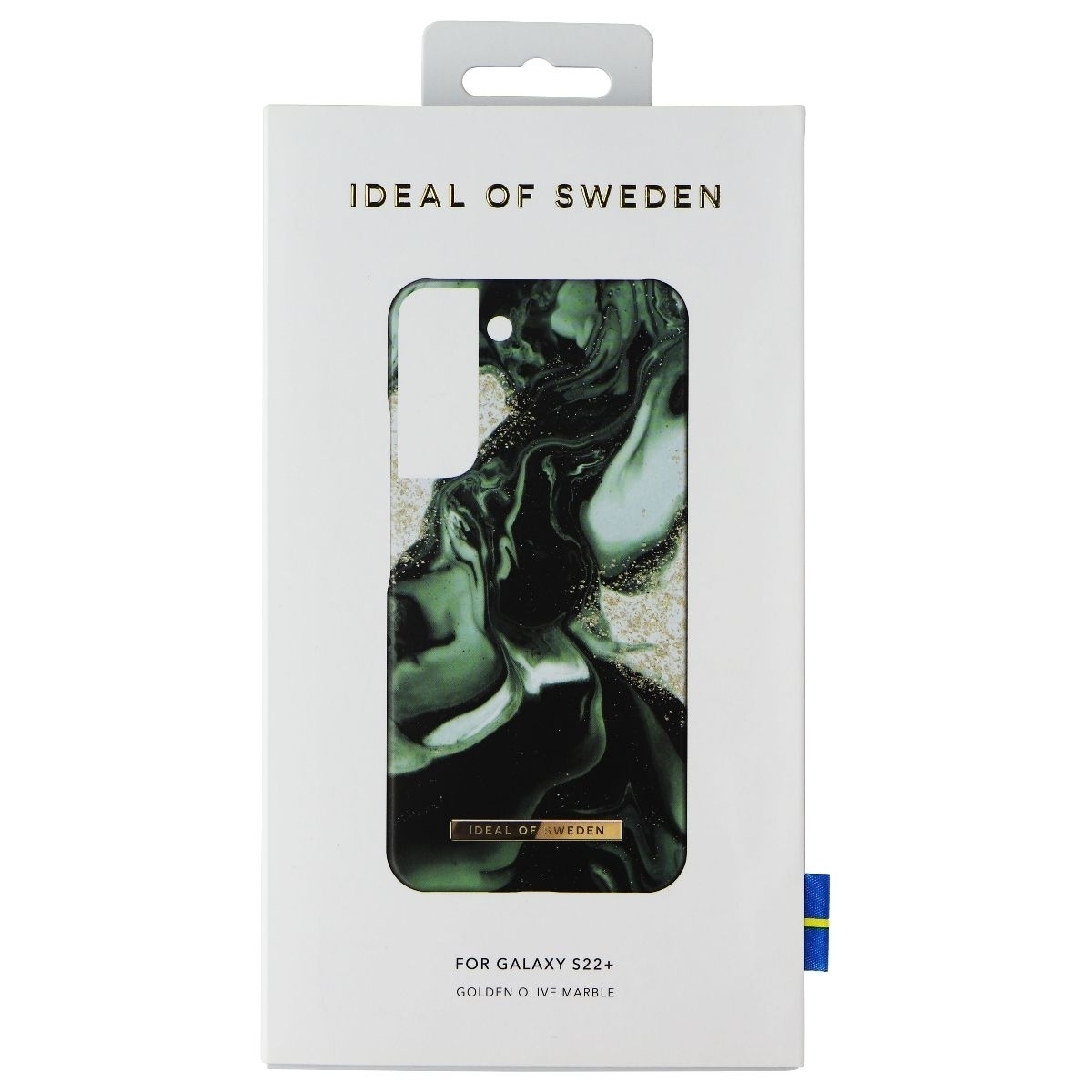 IDeal Of Sweden Printed Case For Samsung Galaxy (S22+) - Golden Olive Marble