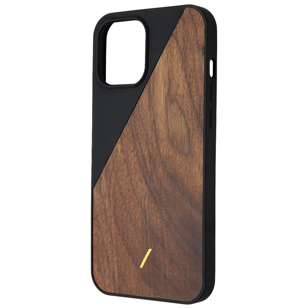 Native Union Clic Wooden Case For IPhone 12 Pro Max - Walnut/Black