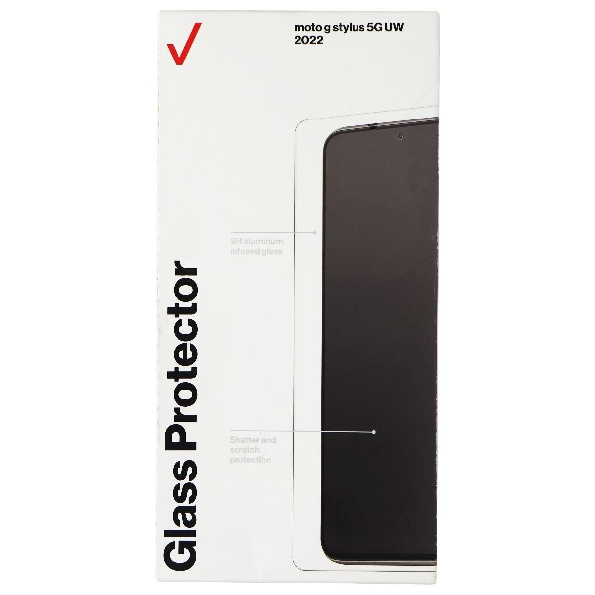 Verizon Tempered Glass Screen Protector For Motorola G Stylus 5G - Clear