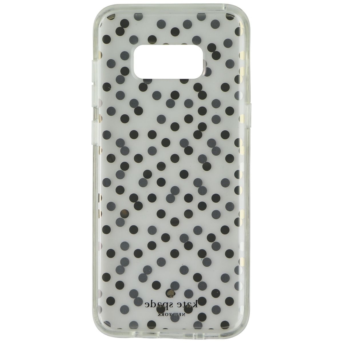 Kate Spade Hardshell Case For Galaxy S8 Plus - Confetti Dot Clear/Gold/Silver