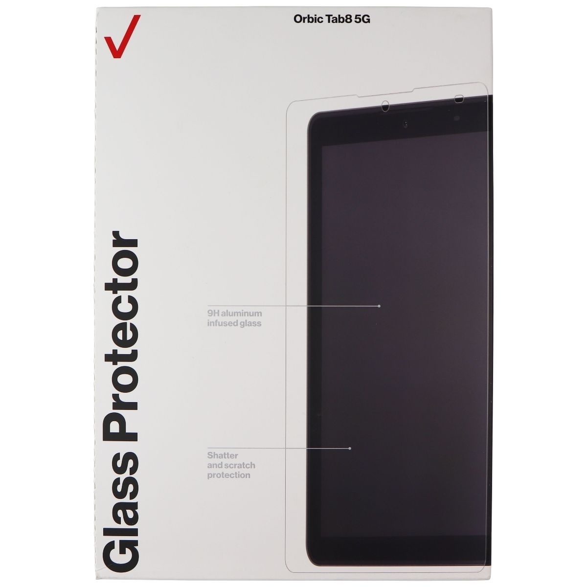 Verizon Glass Screen Protector For Orbic Tab8 5G - Clear