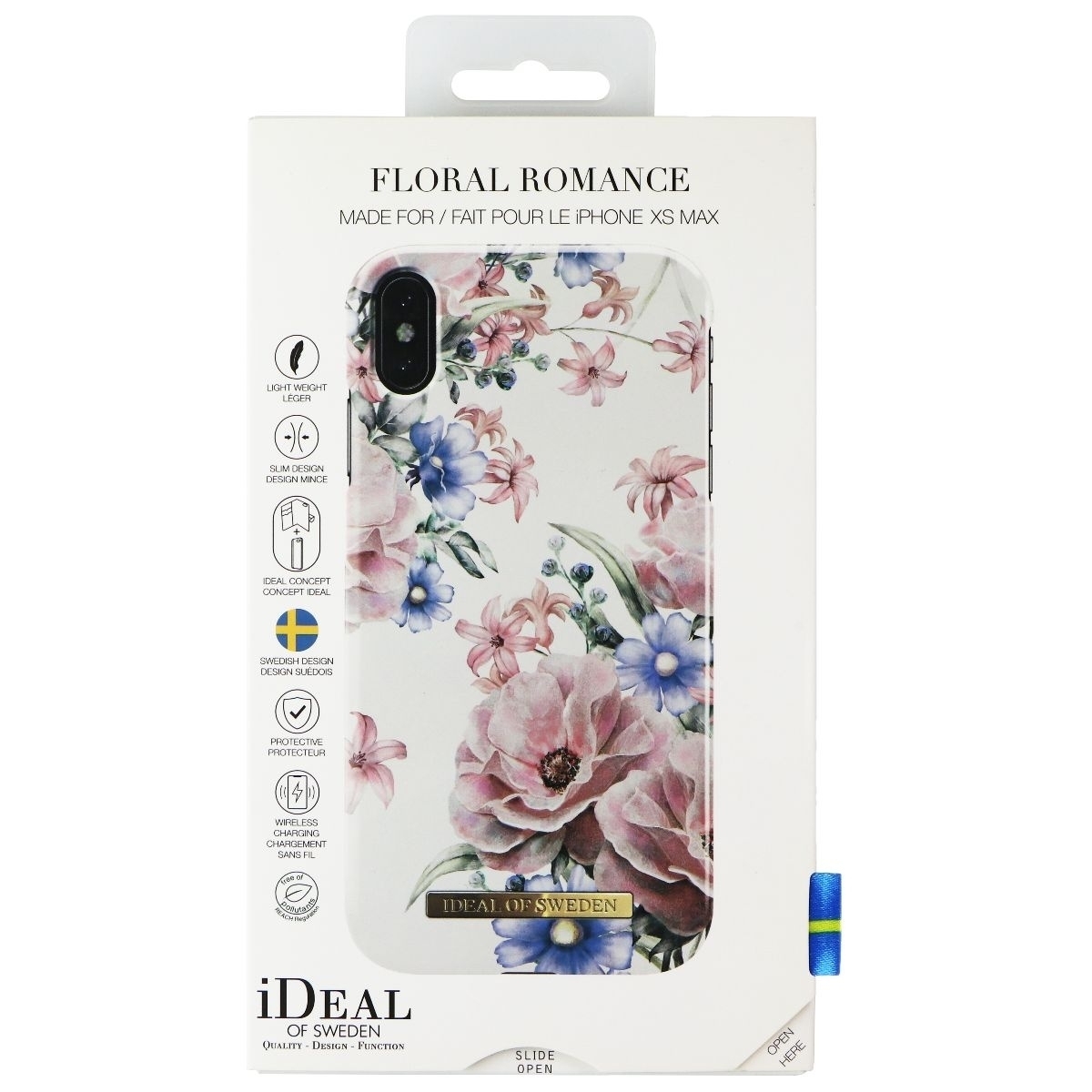 IDeal Of Sweden Printed Case For Apple IPhone XS Max - Floral Romance