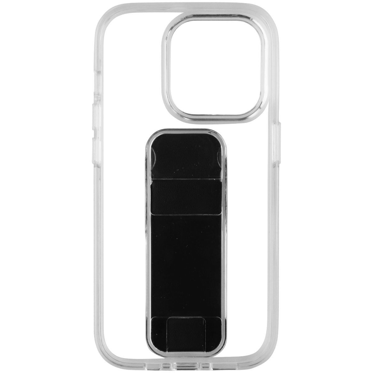 CLCKR Stand & Grip Case For Apple IPhone 13 Pro Smartphone - Clear/Black