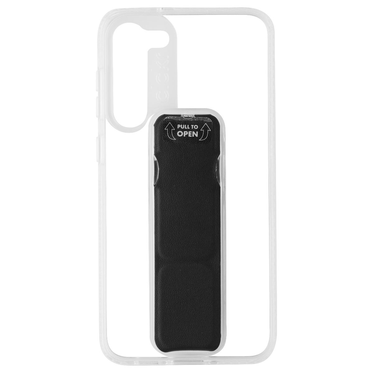 CLCKR Stand & Grip Series Case Samsung Galaxy S23 Plus - Clear/Black