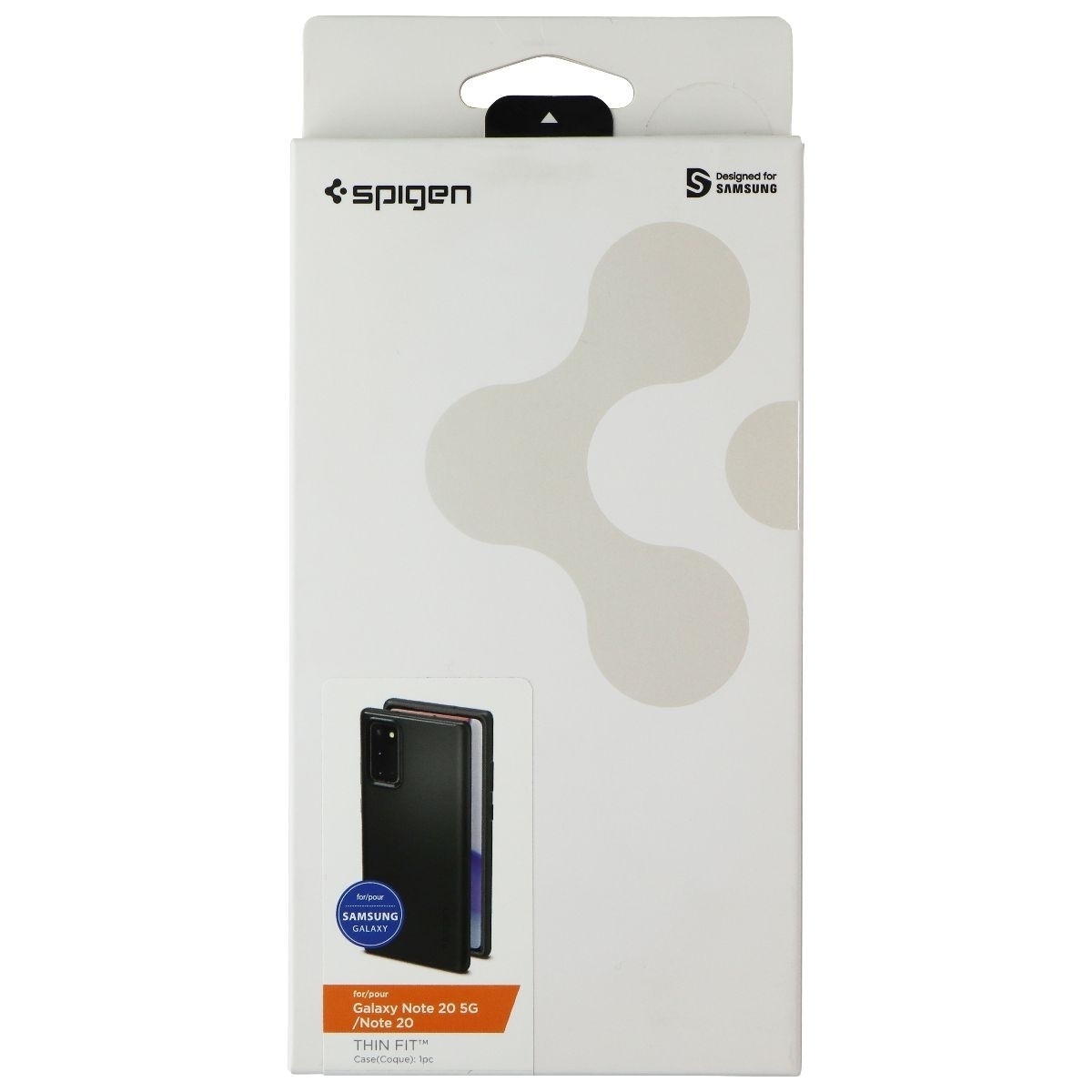 Spigen Thin Fit Series Case For Samsung Galaxy Note 20/Note 20 5G - Black