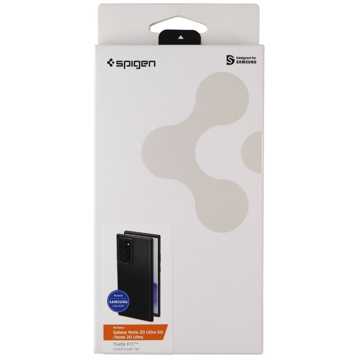 UPC 738516549323 product image for Spigen Thin Fit Series Case for Samsung Galaxy Note 20 Ultra 5G - Black | upcitemdb.com