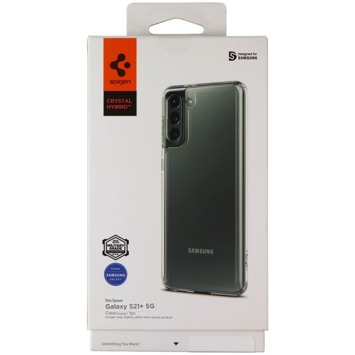 Spigen Crystal Hybrid Series Case For Samsung Galaxy S21+ 5G - Clear
