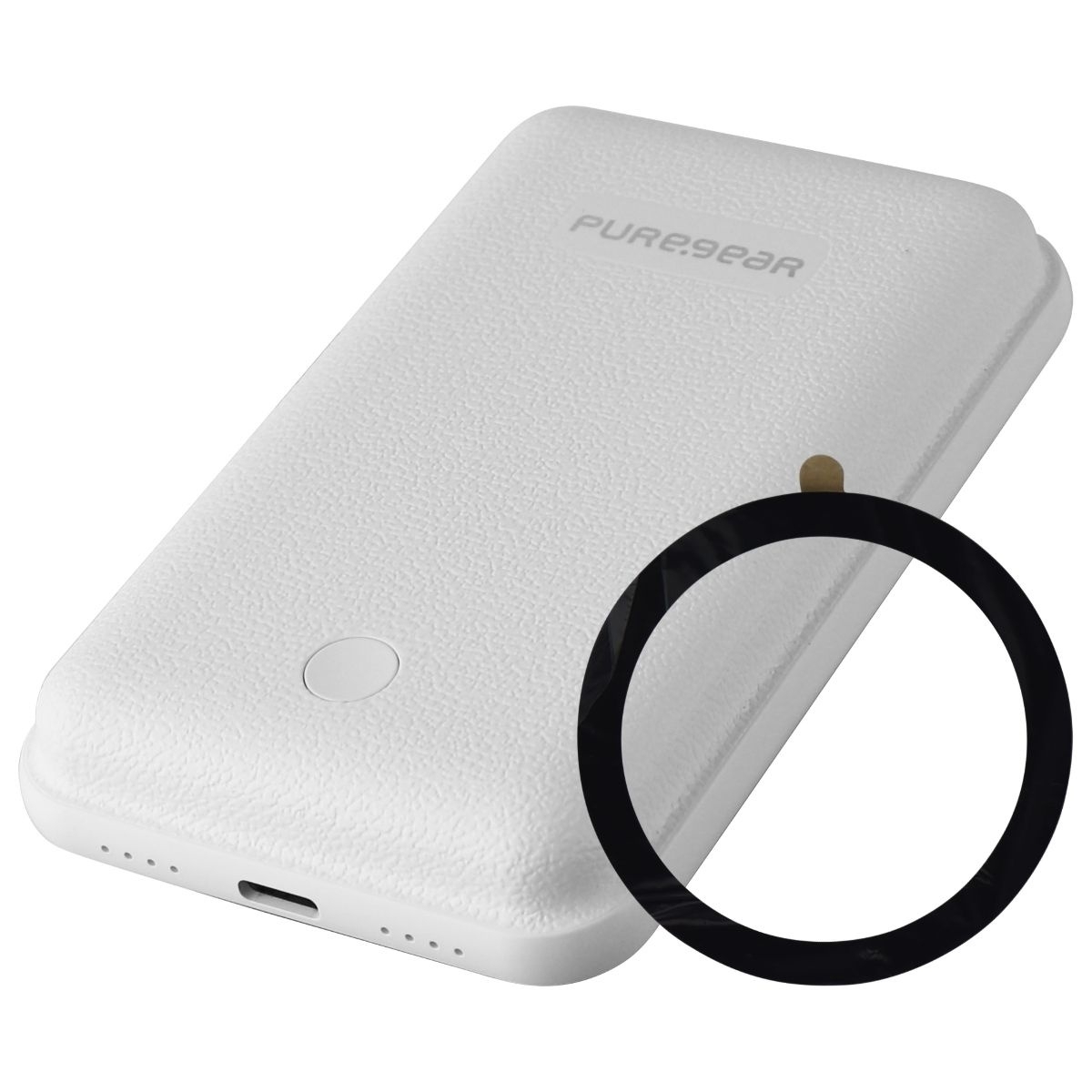 PureGear PureJuice 5K Wireless Portable & Magnetic Charger For IPhone - White