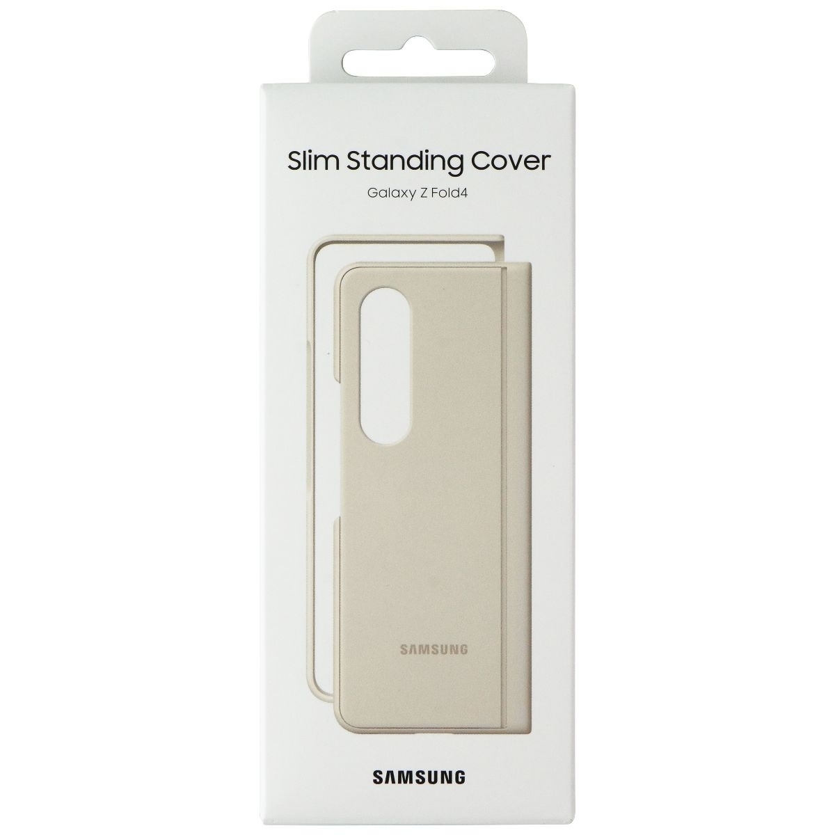 Samsung Official Slim Standing Cover For Galaxy Z Fold4 - Sand