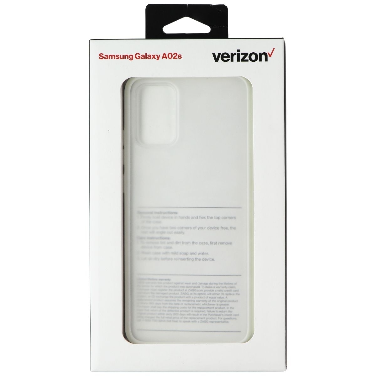 Verizon Slim Sustainable Series Case For Verizon Galaxy A02s - White