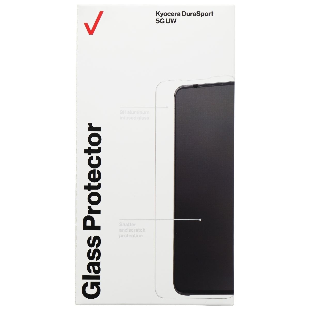Verizon Glass Screen Protector For Kyocera DuraSport 5G UW - Clear