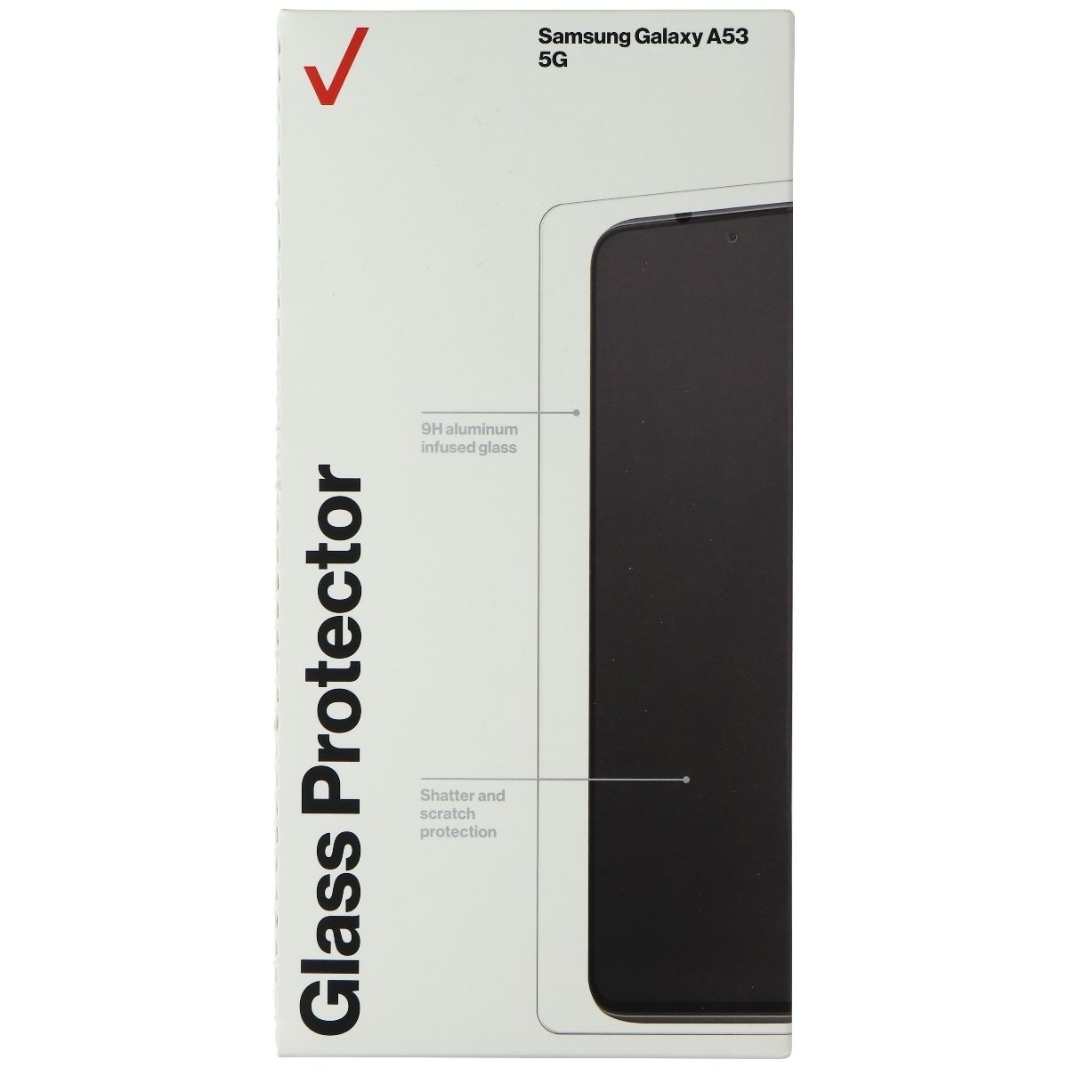 Verizon Glass Screen Protector For Samsung Galaxy A53 5G - Clear