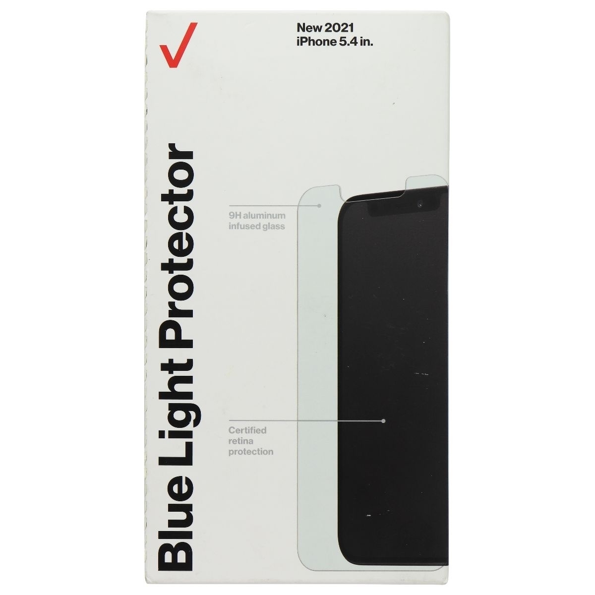Verizon Blue Light Screen Protector For Apple IPhone 13 Mini - Clear/Tinted