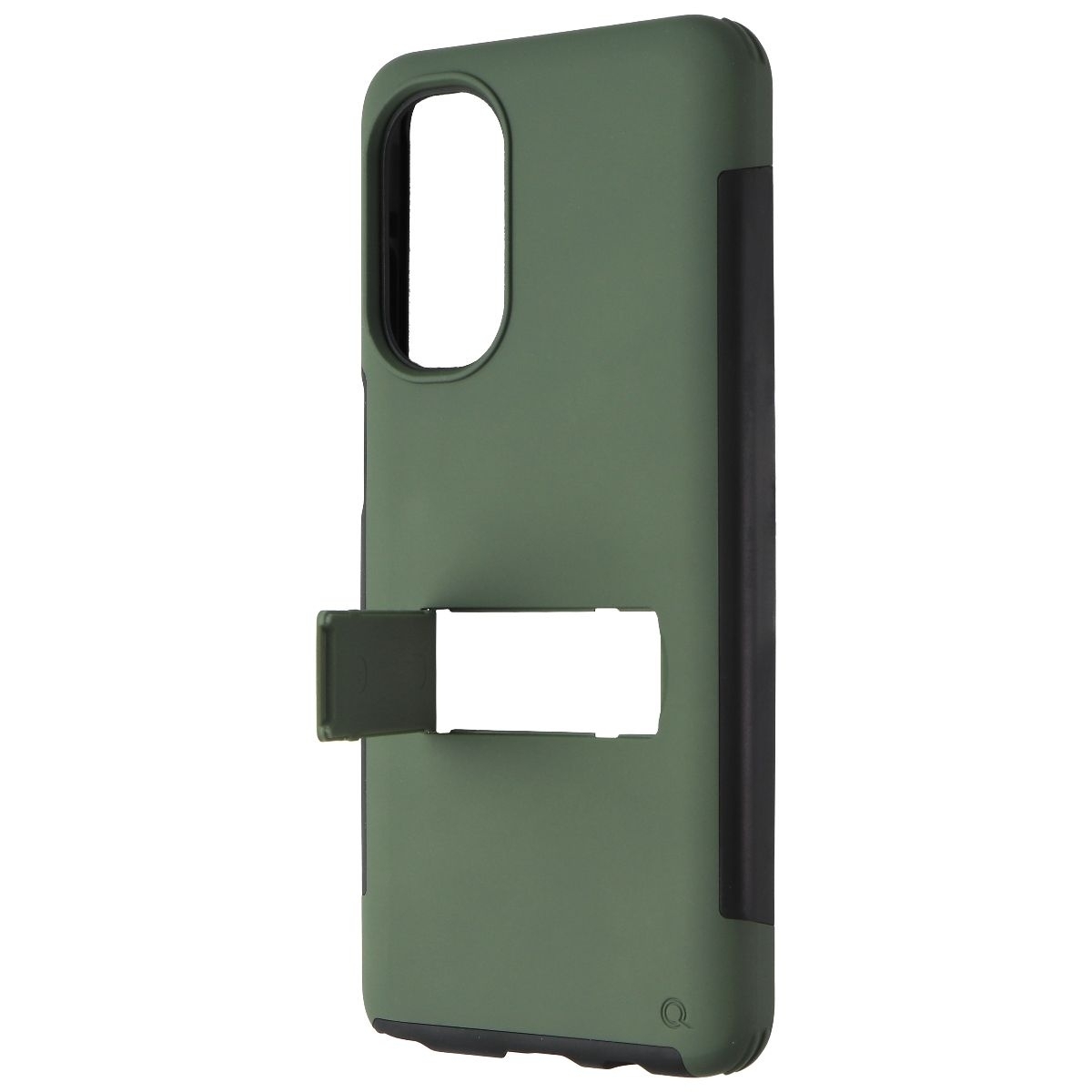 QuikCell Advocate Dual Layer Stand Case For Moto G Stylus 5G (2022) Olive Green