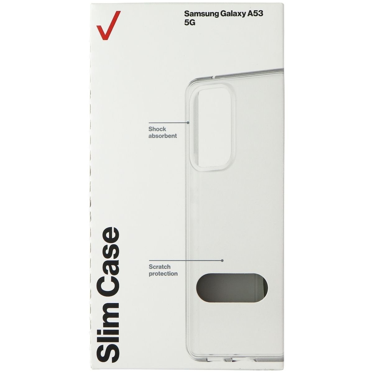 Verizon Slim Sustainable Series Case For Samsung Galaxy A53 5G - Clear